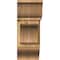 Ekena Millwork Legacy Traditional Rough Sawn Bracket w/ Offset Brace, Western Red Cedar, 8"W x 20"D x 20"H BKT0806X20X20LEC01RWR - alternate 4